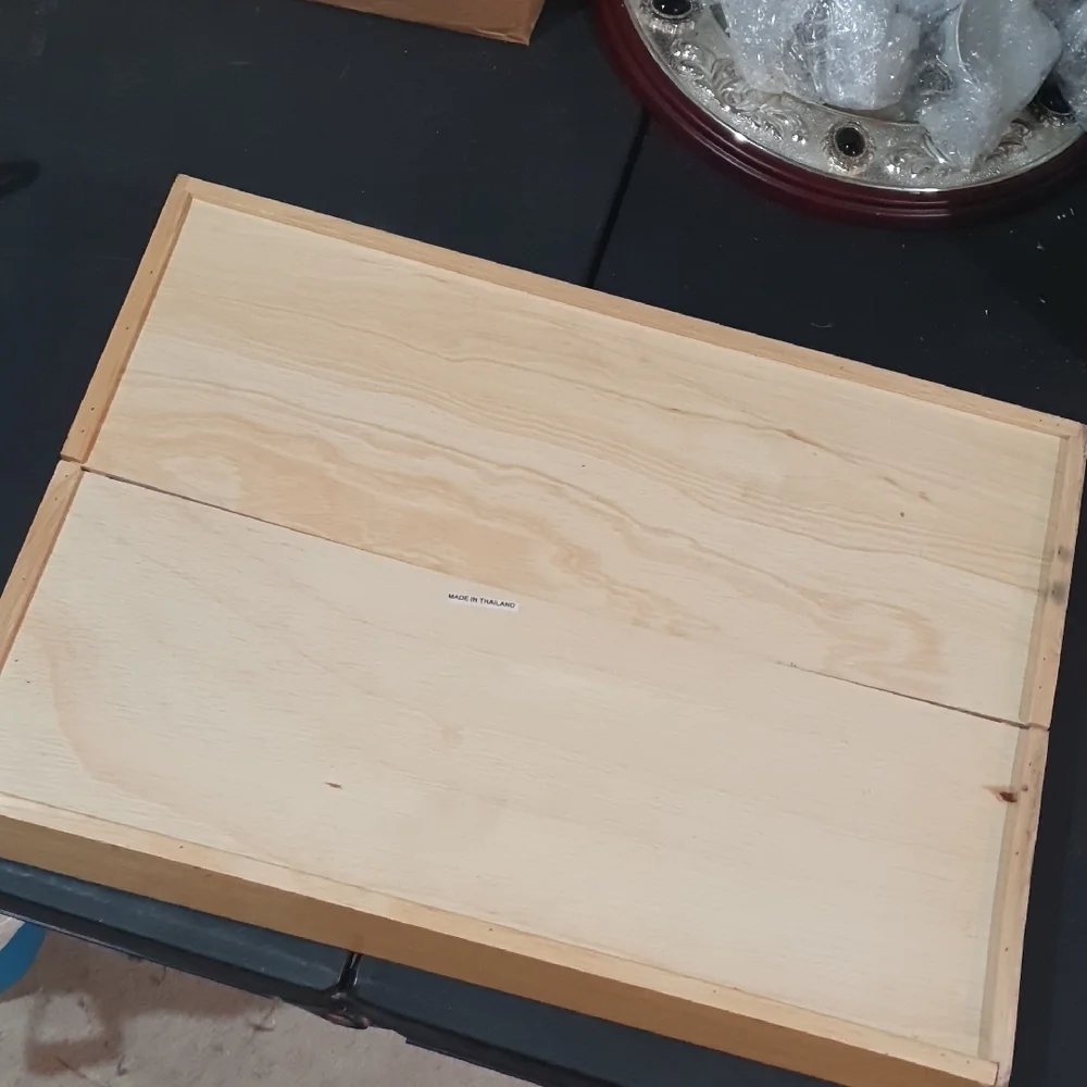Elegant Tan Bath Vanity Tray (2 Available)